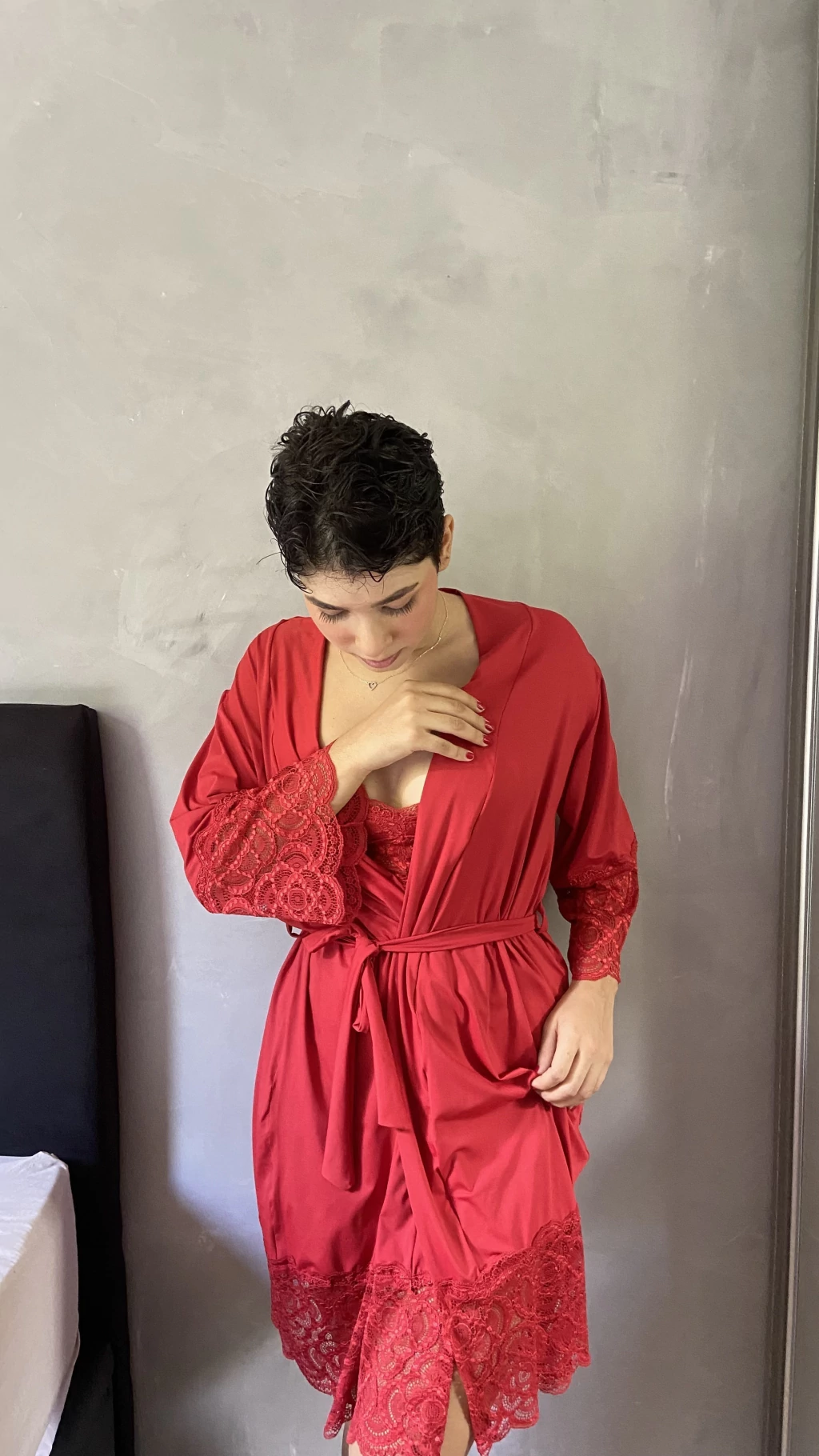 Robe Isadora vermelho